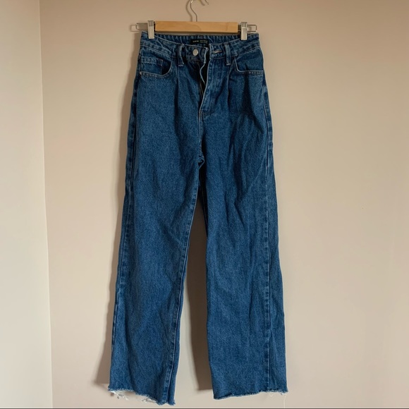 High waisted straight legged jeans - Picture 1 of 3